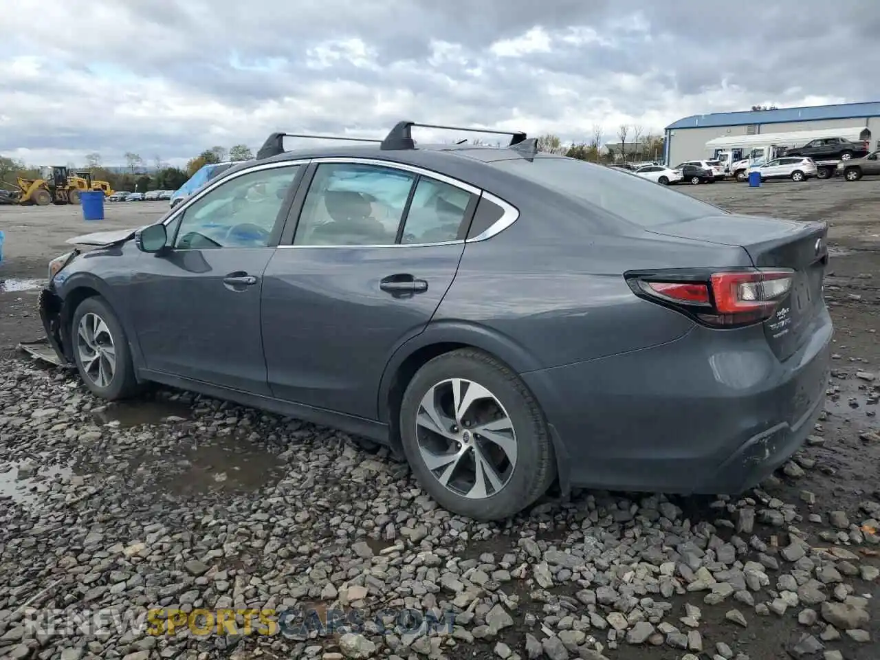 2 Photograph of a damaged car 4S3BWAC67M3016973 SUBARU LEGACY 2021