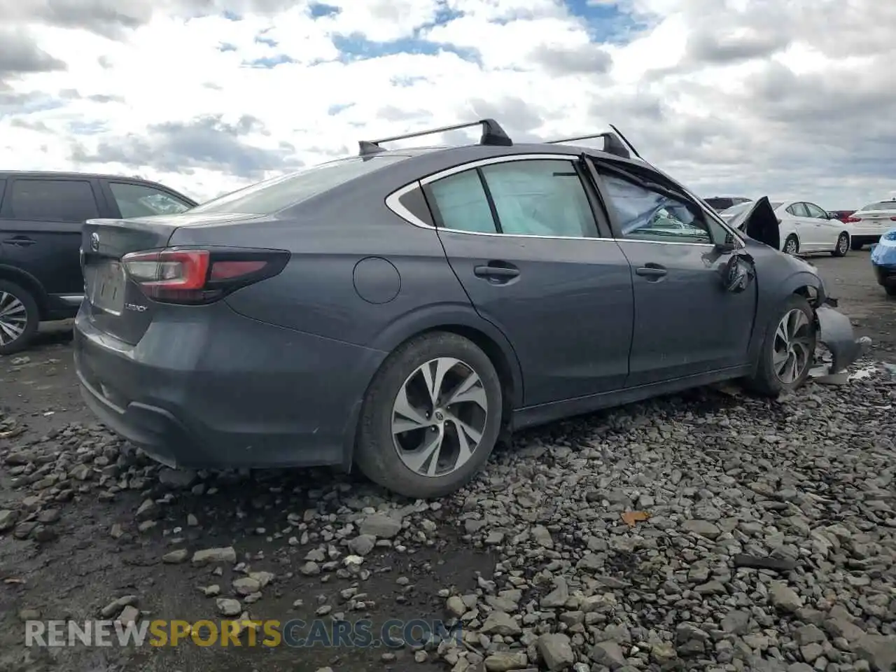 3 Photograph of a damaged car 4S3BWAC67M3016973 SUBARU LEGACY 2021