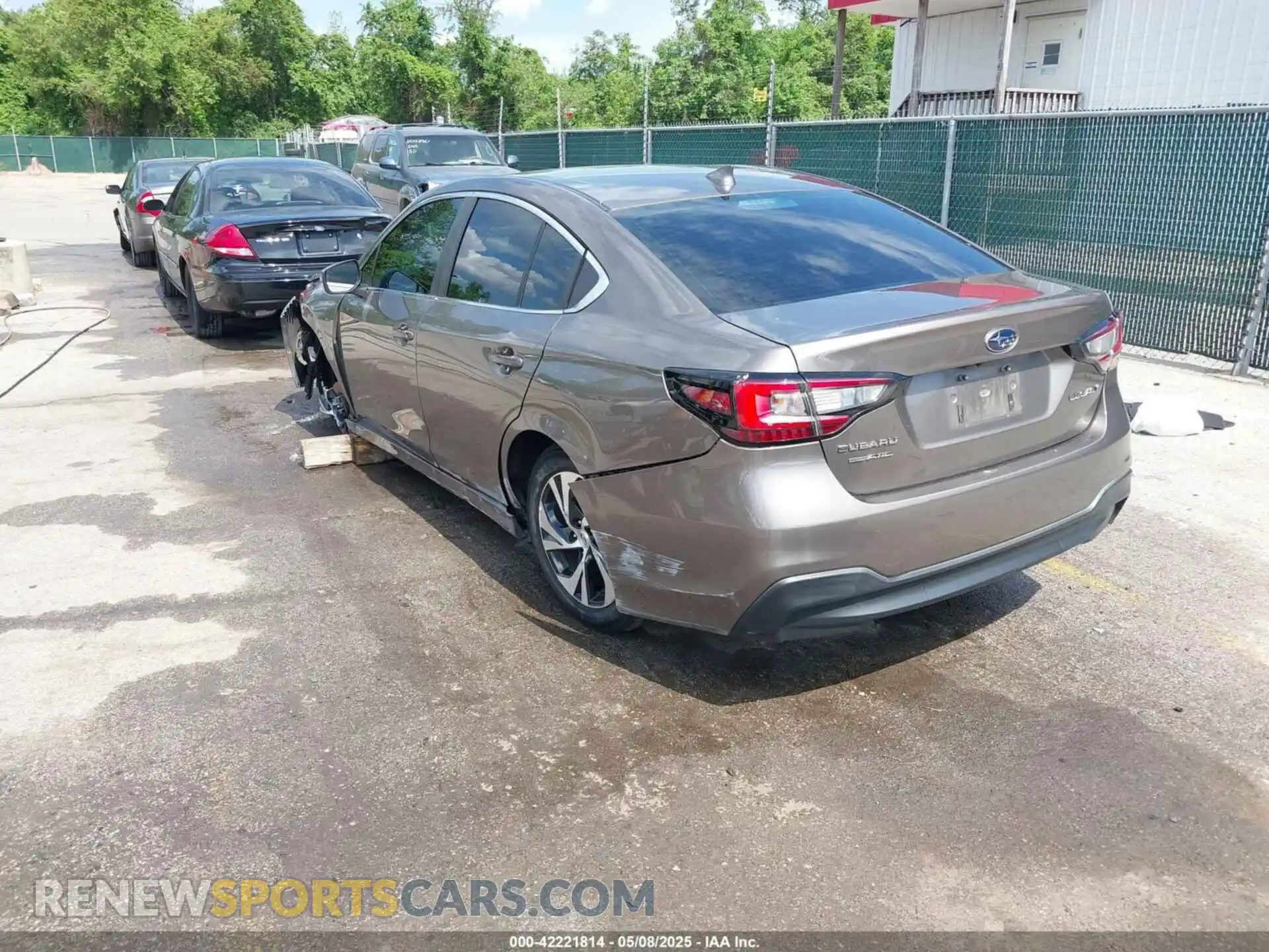 3 Photograph of a damaged car 4S3BWAC6XM3003098 SUBARU LEGACY 2021