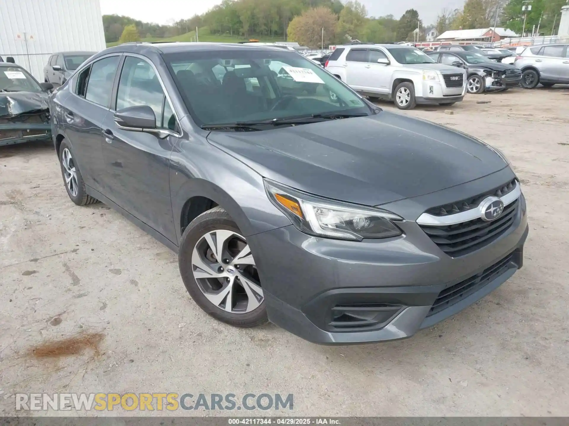 1 Photograph of a damaged car 4S3BWAC6XM3015767 SUBARU LEGACY 2021