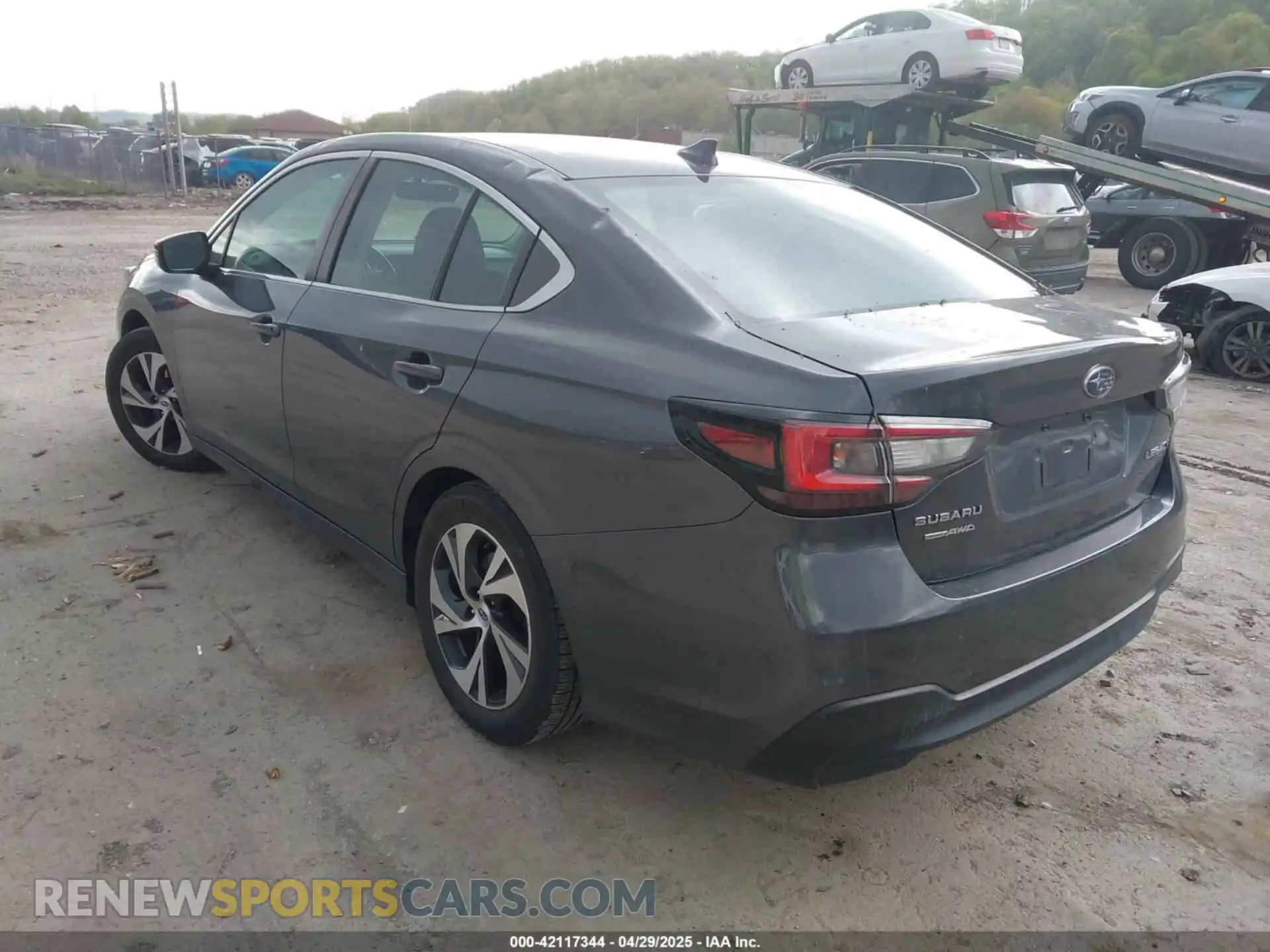 3 Photograph of a damaged car 4S3BWAC6XM3015767 SUBARU LEGACY 2021