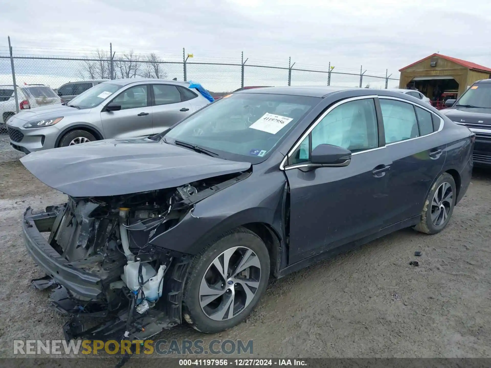 2 Photograph of a damaged car 4S3BWAD66M3014405 SUBARU LEGACY 2021