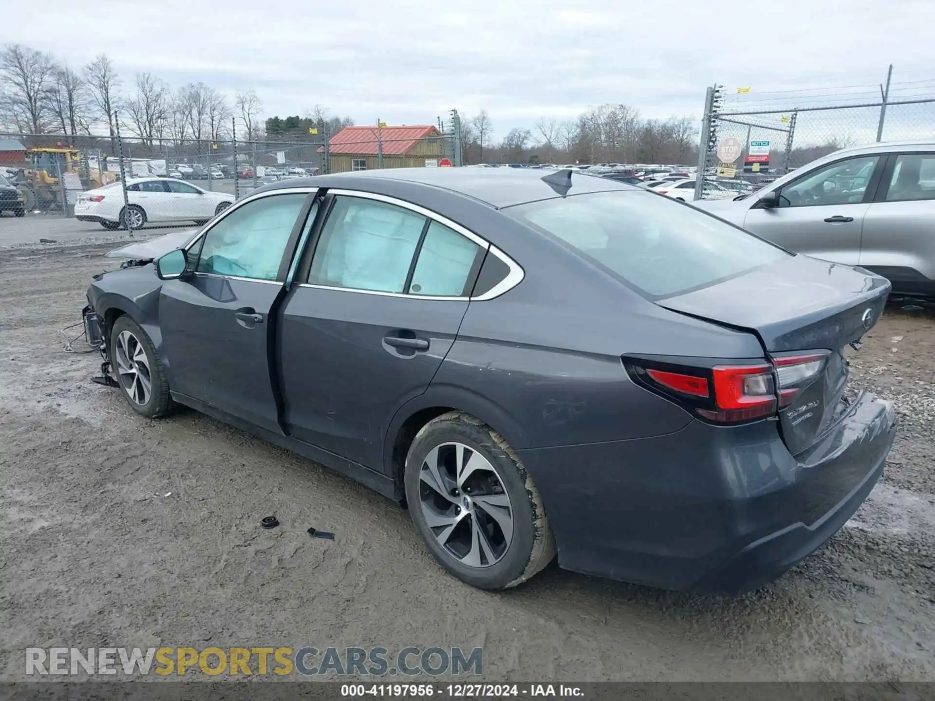 3 Photograph of a damaged car 4S3BWAD66M3014405 SUBARU LEGACY 2021
