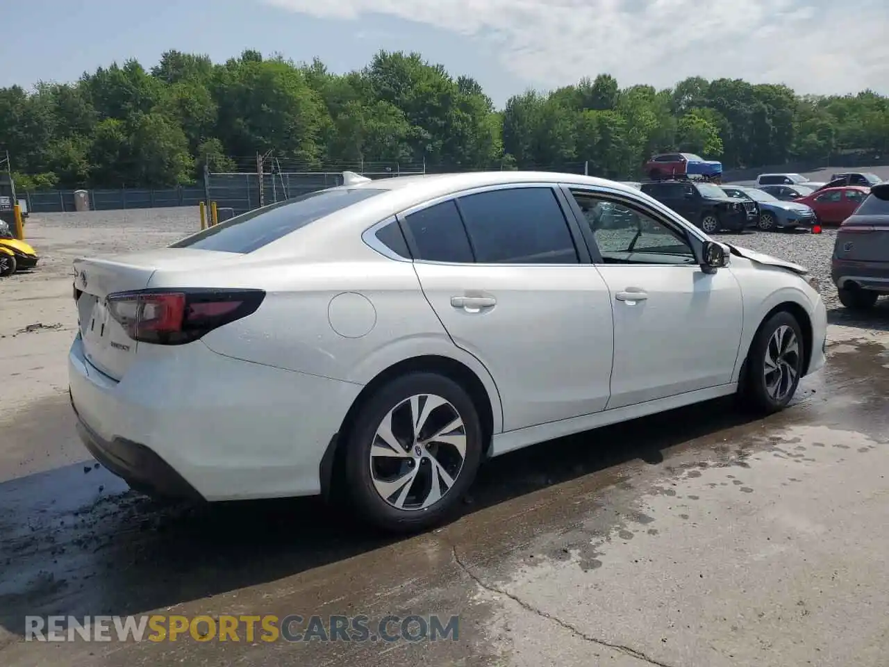 3 Photograph of a damaged car 4S3BWAD6XM3006176 SUBARU LEGACY 2021