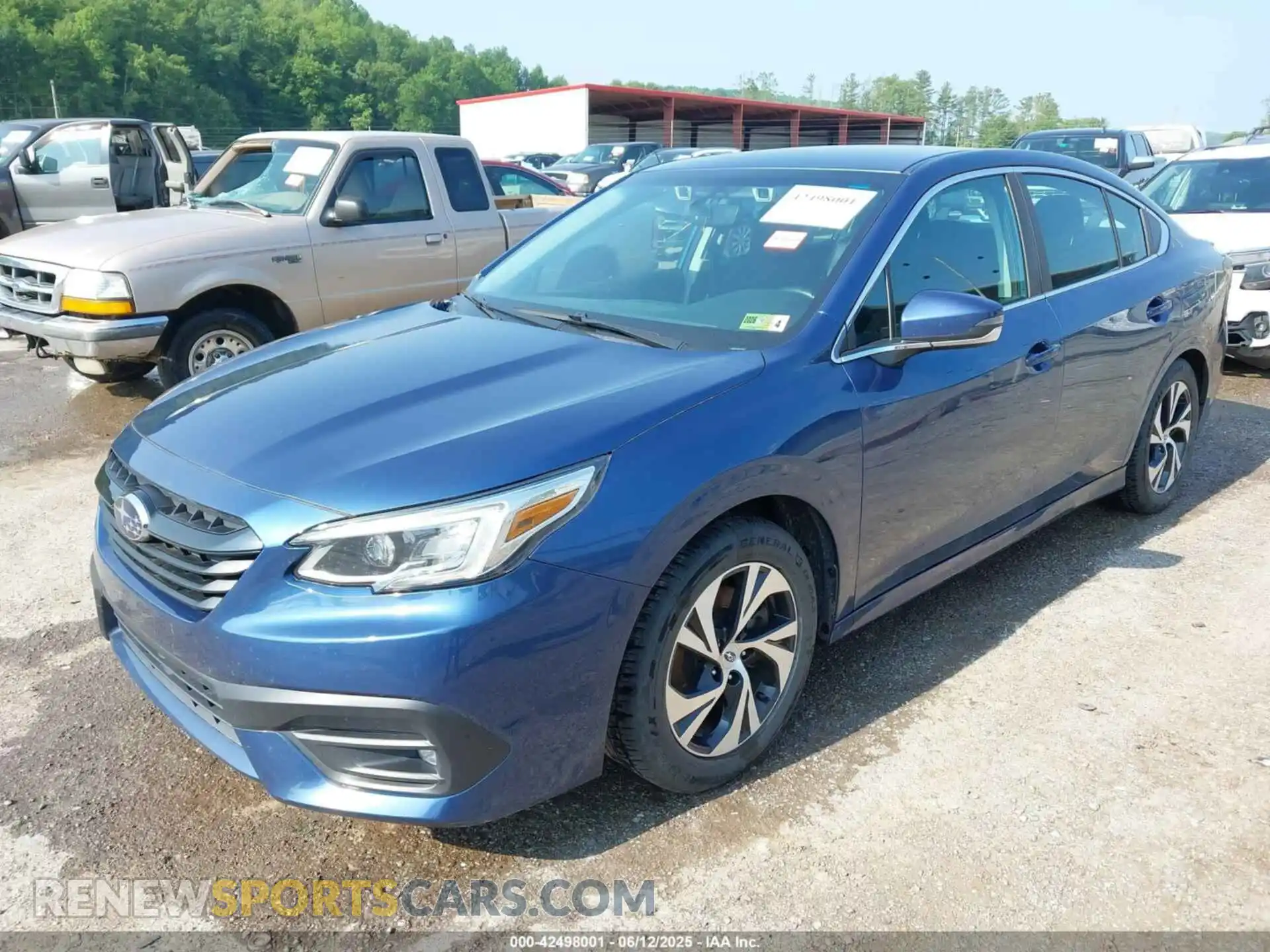 2 Photograph of a damaged car 4S3BWAD6XM3018683 SUBARU LEGACY 2021