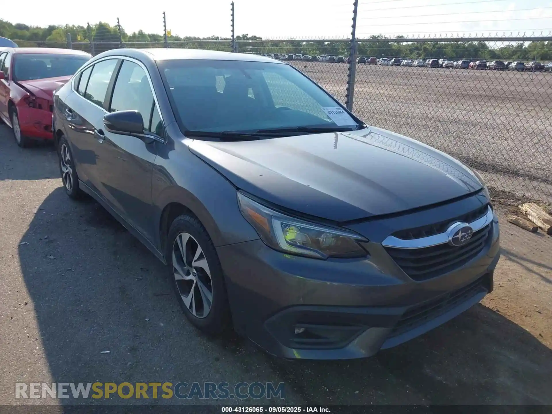 1 Photograph of a damaged car 4S3BWAF60M3004269 SUBARU LEGACY 2021