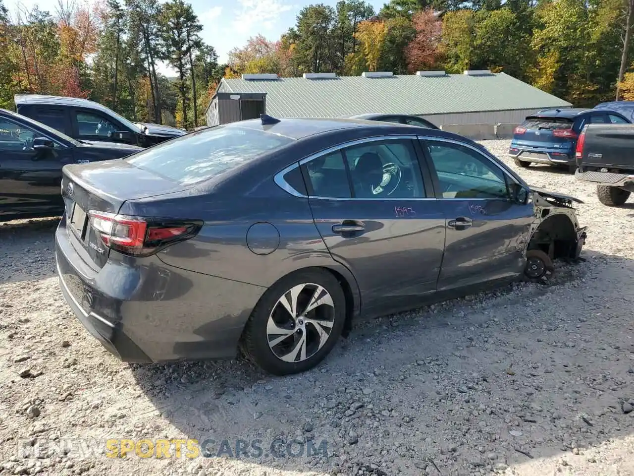 3 Photograph of a damaged car 4S3BWAF60M3013263 SUBARU LEGACY 2021