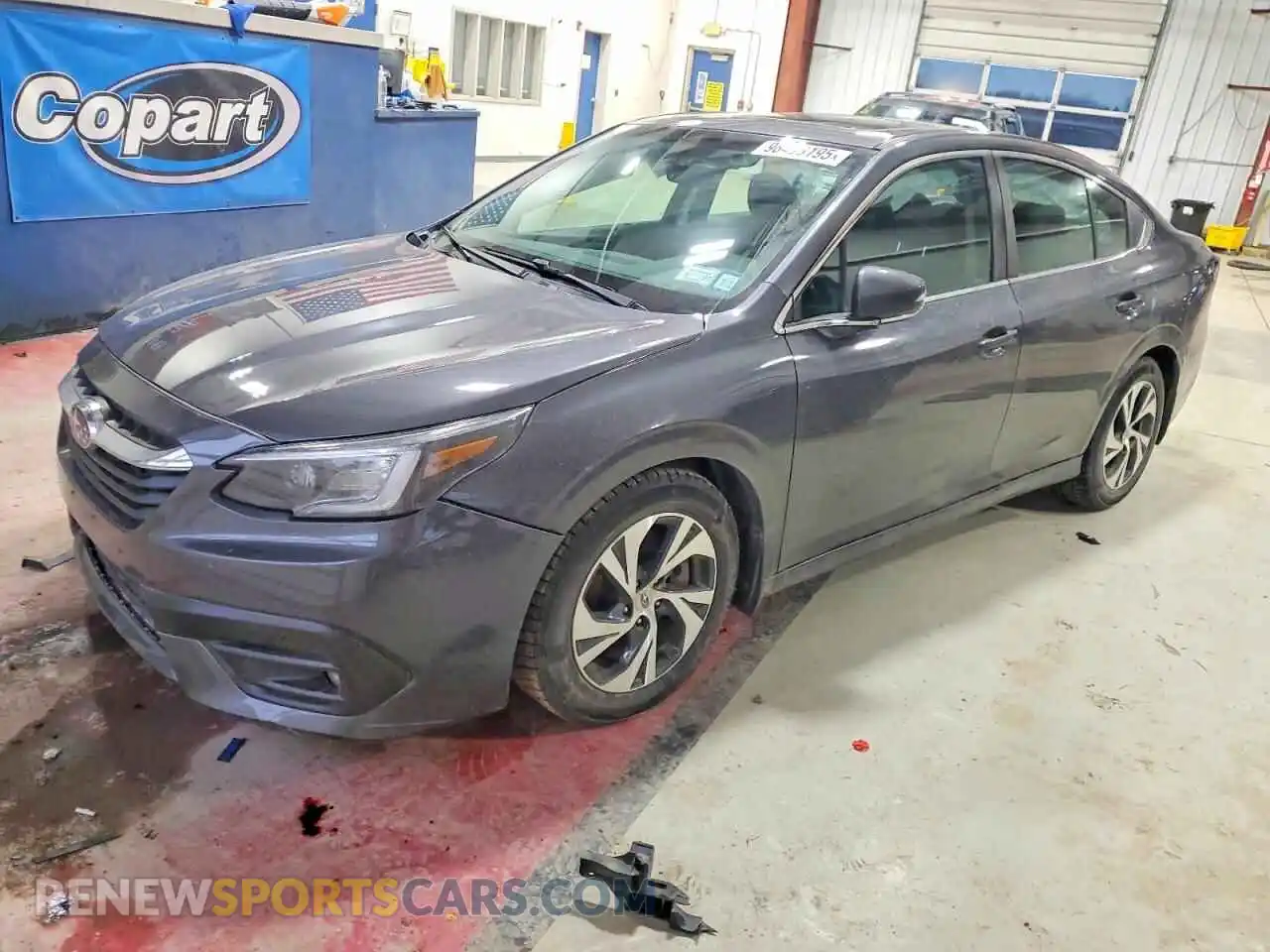 1 fotografías del automóvil dañado 4S3BWAF63M3012561 SUBARU LEGACY 2021