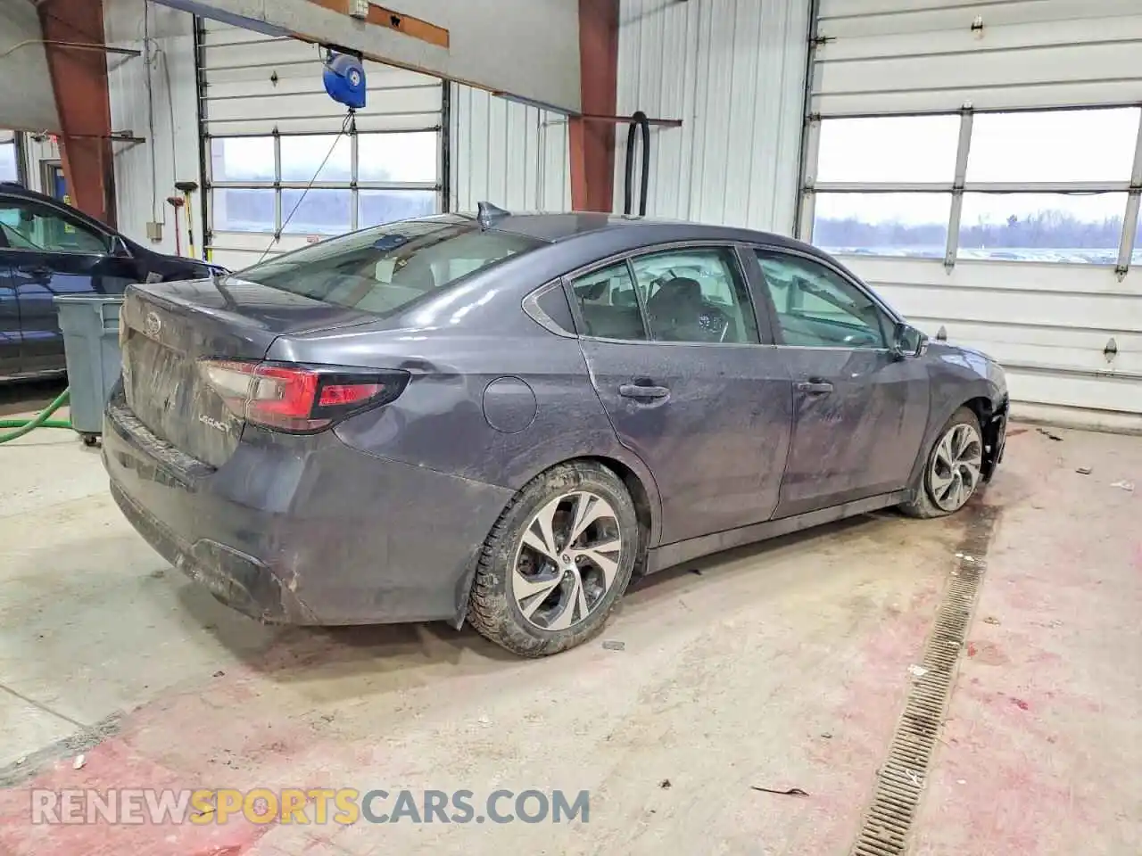 3 fotografías del automóvil dañado 4S3BWAF63M3012561 SUBARU LEGACY 2021