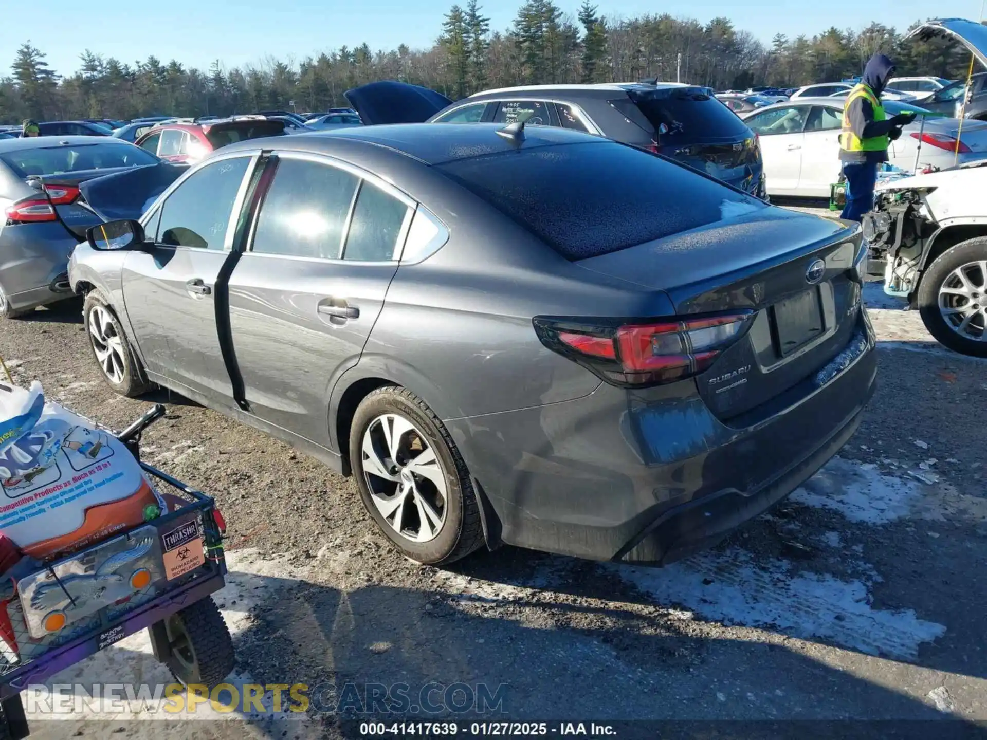 3 Photograph of a damaged car 4S3BWAF64M3012648 SUBARU LEGACY 2021