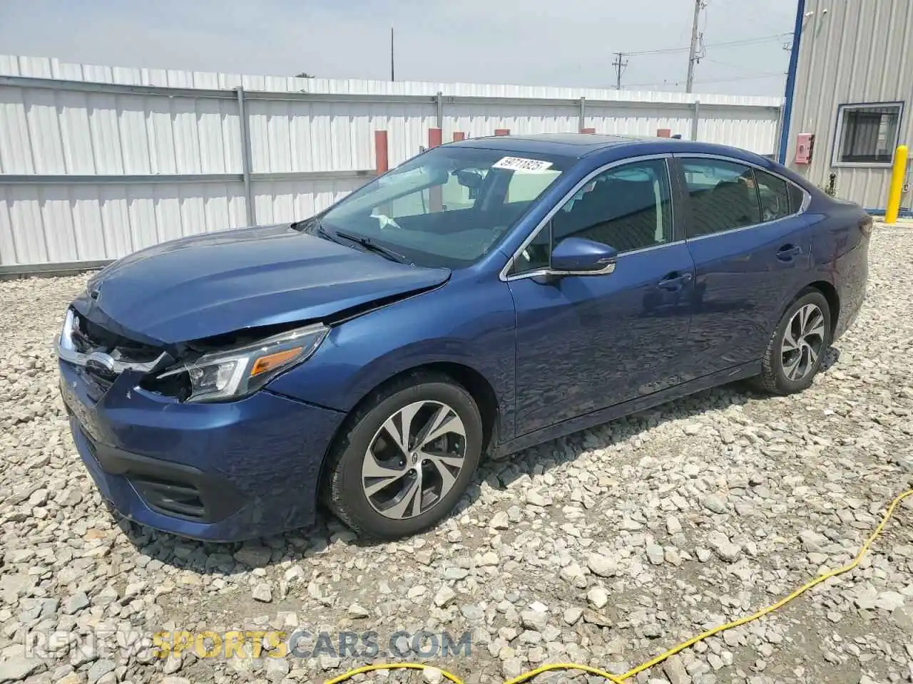 1 fotografías del automóvil dañado 4S3BWAF64M3014822 SUBARU LEGACY 2021