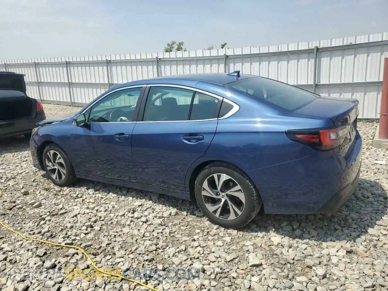 2 fotografías del automóvil dañado 4S3BWAF64M3014822 SUBARU LEGACY 2021