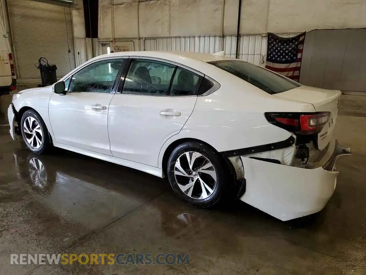 2 Photograph of a damaged car 4S3BWAF64M3020250 SUBARU LEGACY 2021