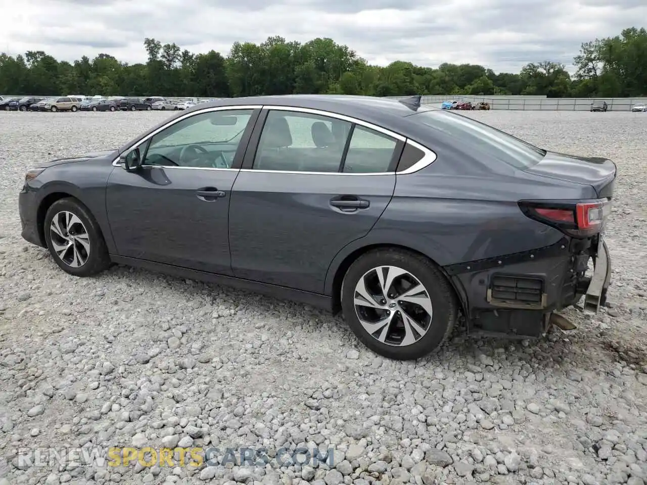 2 Photograph of a damaged car 4S3BWAF65M3013680 SUBARU LEGACY 2021