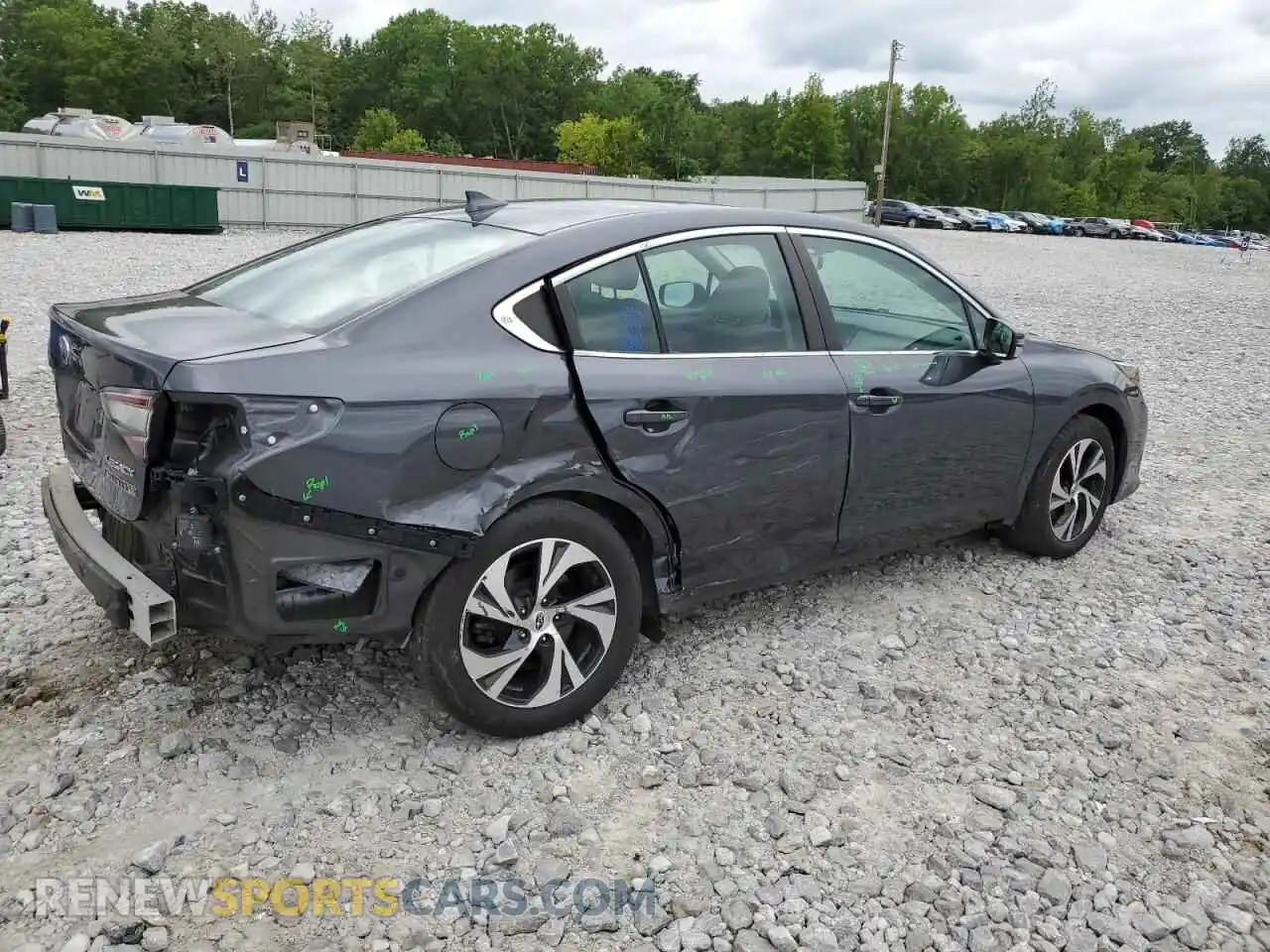 3 Photograph of a damaged car 4S3BWAF65M3013680 SUBARU LEGACY 2021