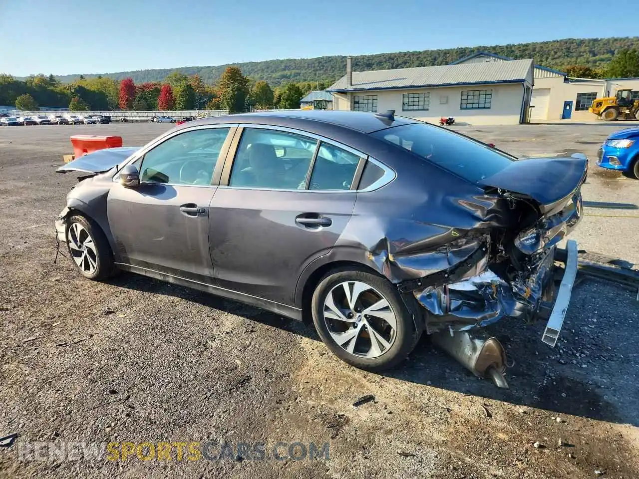 2 Photograph of a damaged car 4S3BWAF66M3002929 SUBARU LEGACY 2021