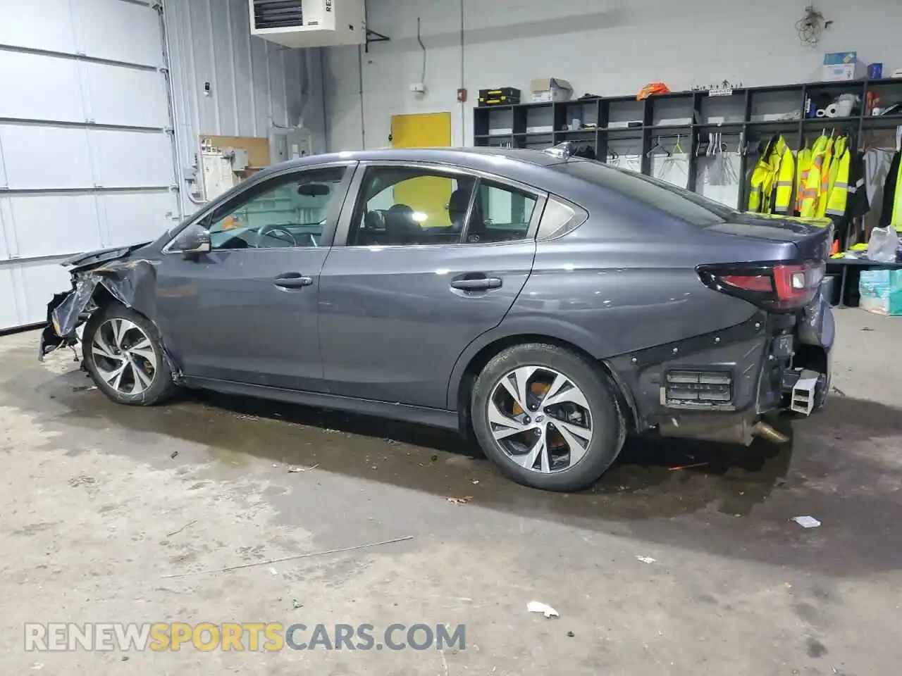 2 Photograph of a damaged car 4S3BWAF66M3019729 SUBARU LEGACY 2021