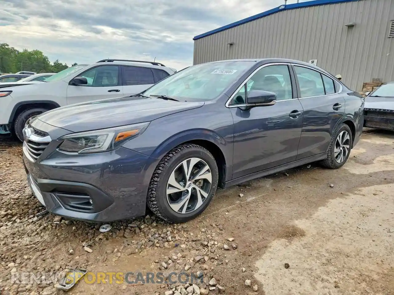 1 Photograph of a damaged car 4S3BWAF6XM3020592 SUBARU LEGACY 2021
