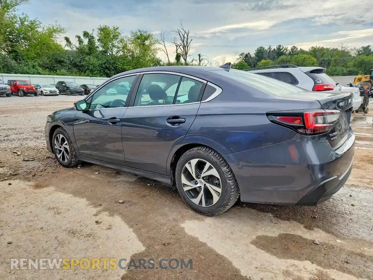 2 Photograph of a damaged car 4S3BWAF6XM3020592 SUBARU LEGACY 2021
