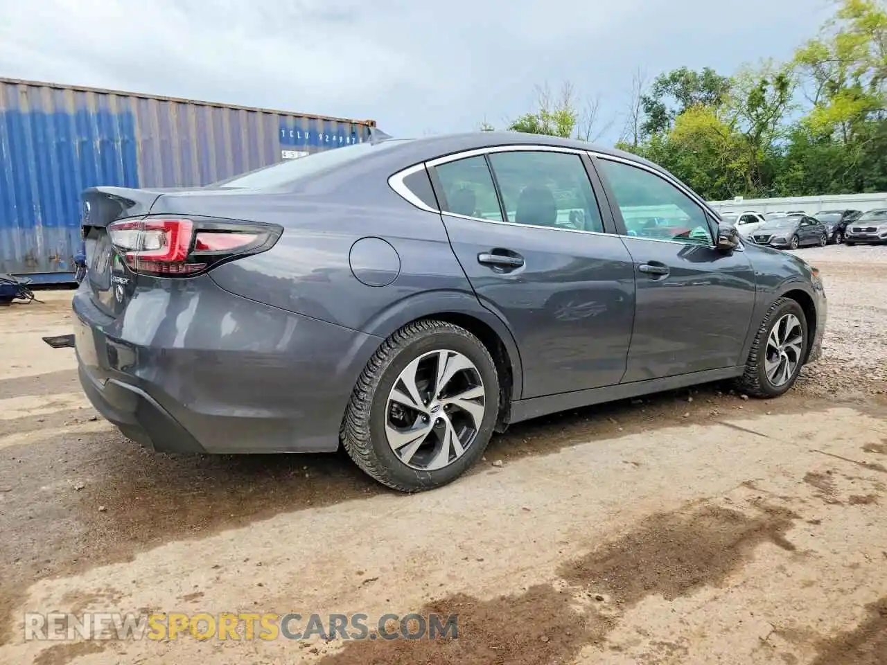 3 Photograph of a damaged car 4S3BWAF6XM3020592 SUBARU LEGACY 2021