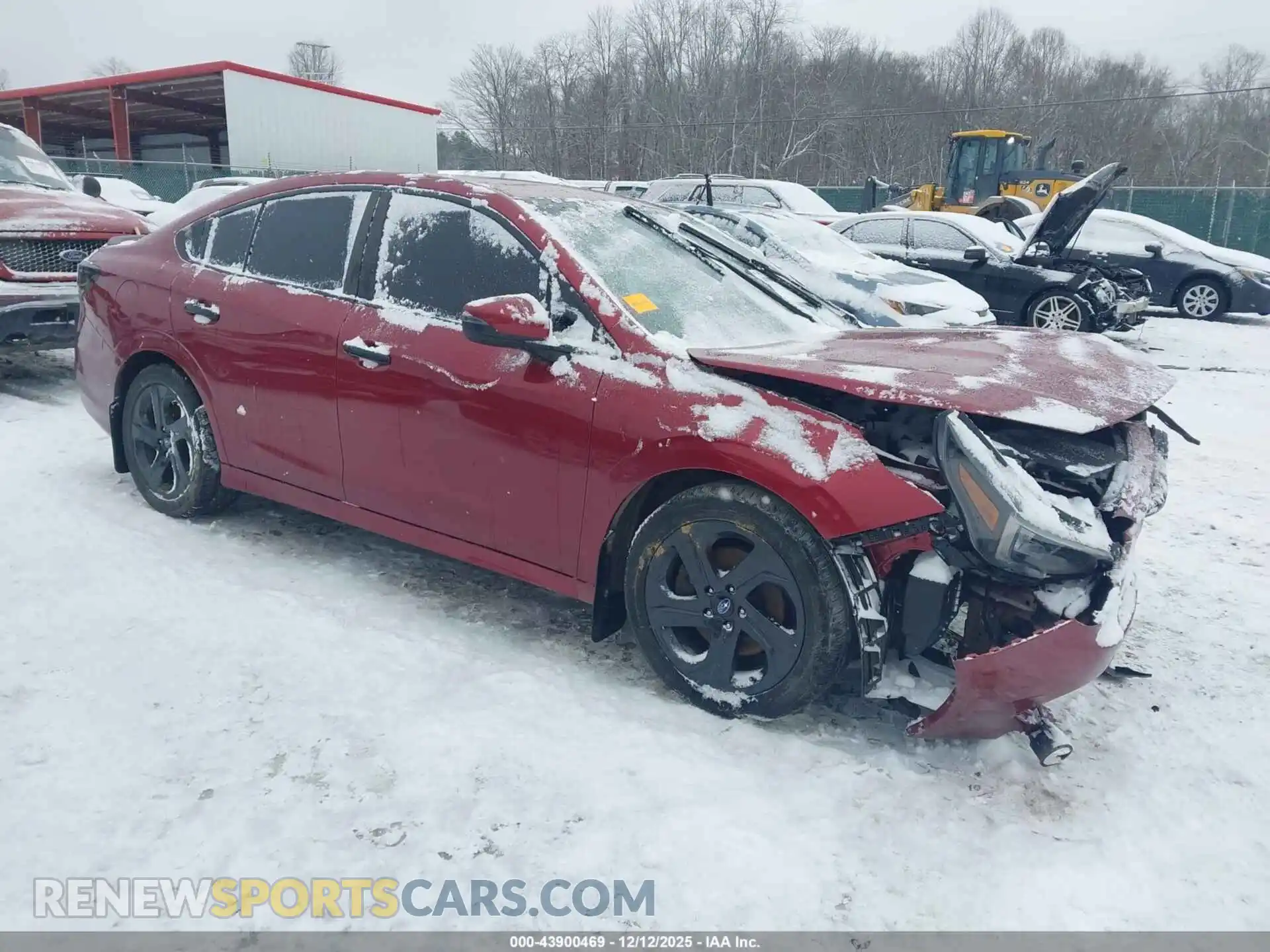1 fotografías del automóvil dañado 4S3BWAG67M3016420 SUBARU LEGACY 2021