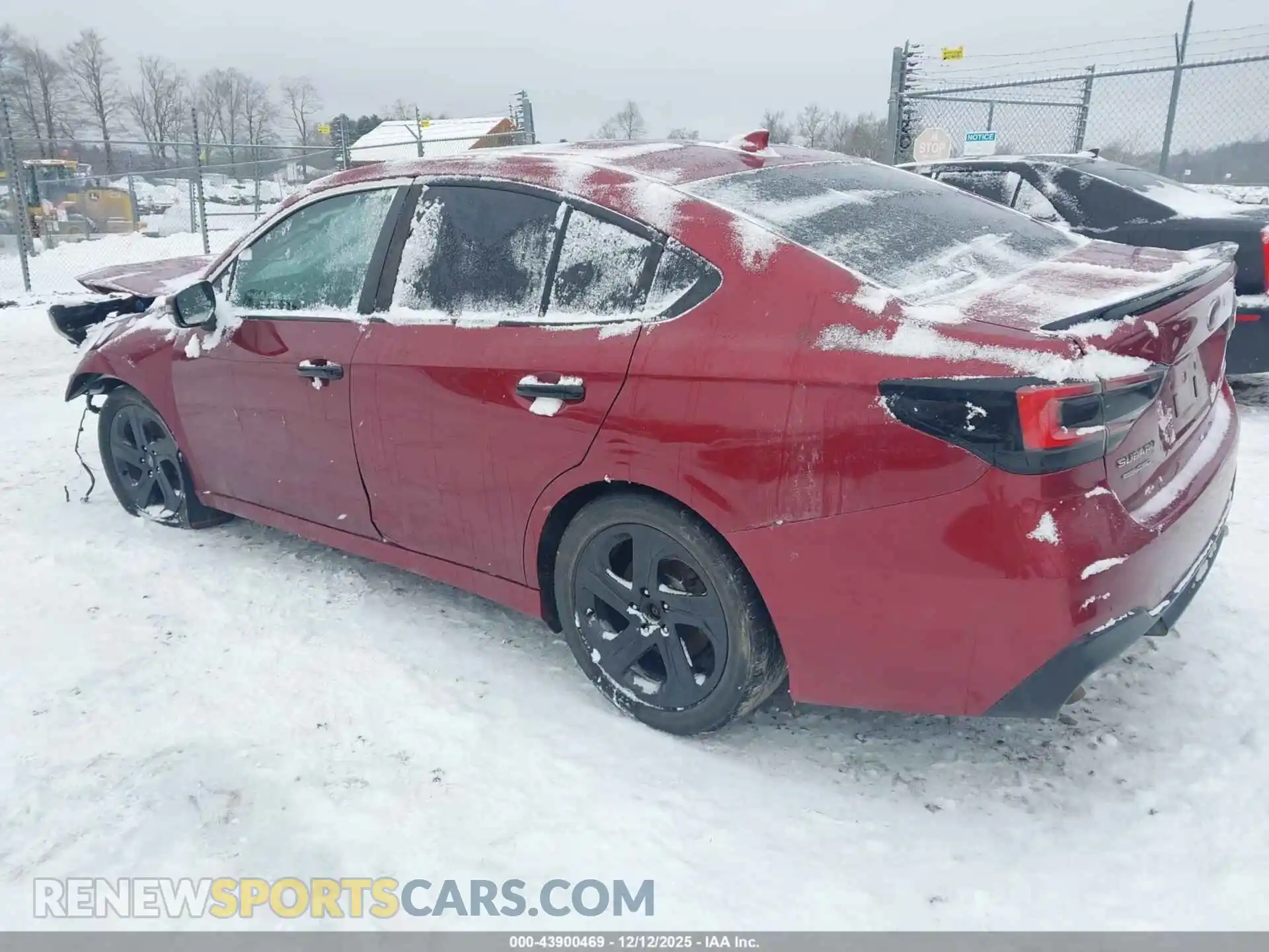 3 fotografías del automóvil dañado 4S3BWAG67M3016420 SUBARU LEGACY 2021