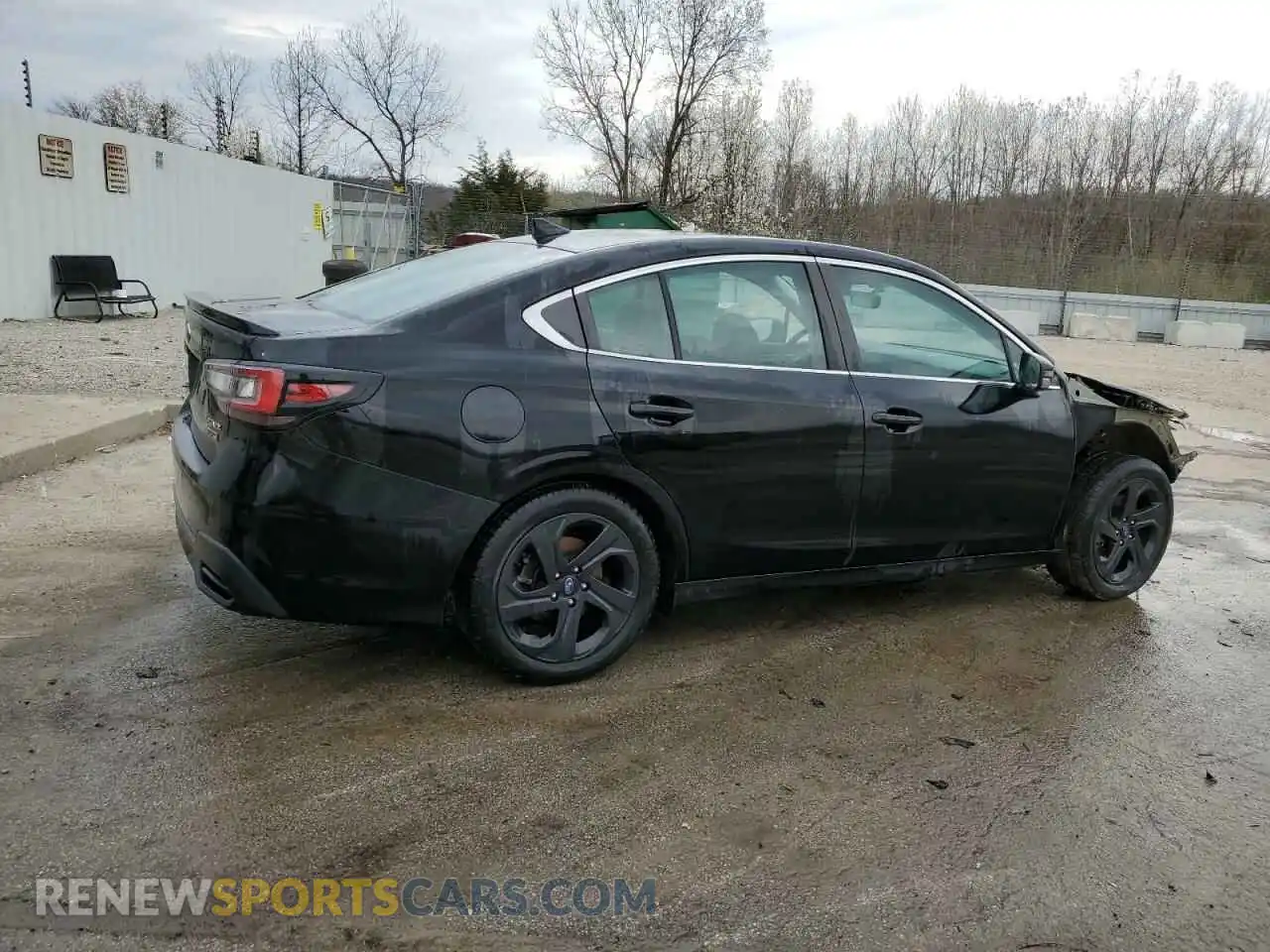 3 Photograph of a damaged car 4S3BWAH66M3010655 SUBARU LEGACY 2021