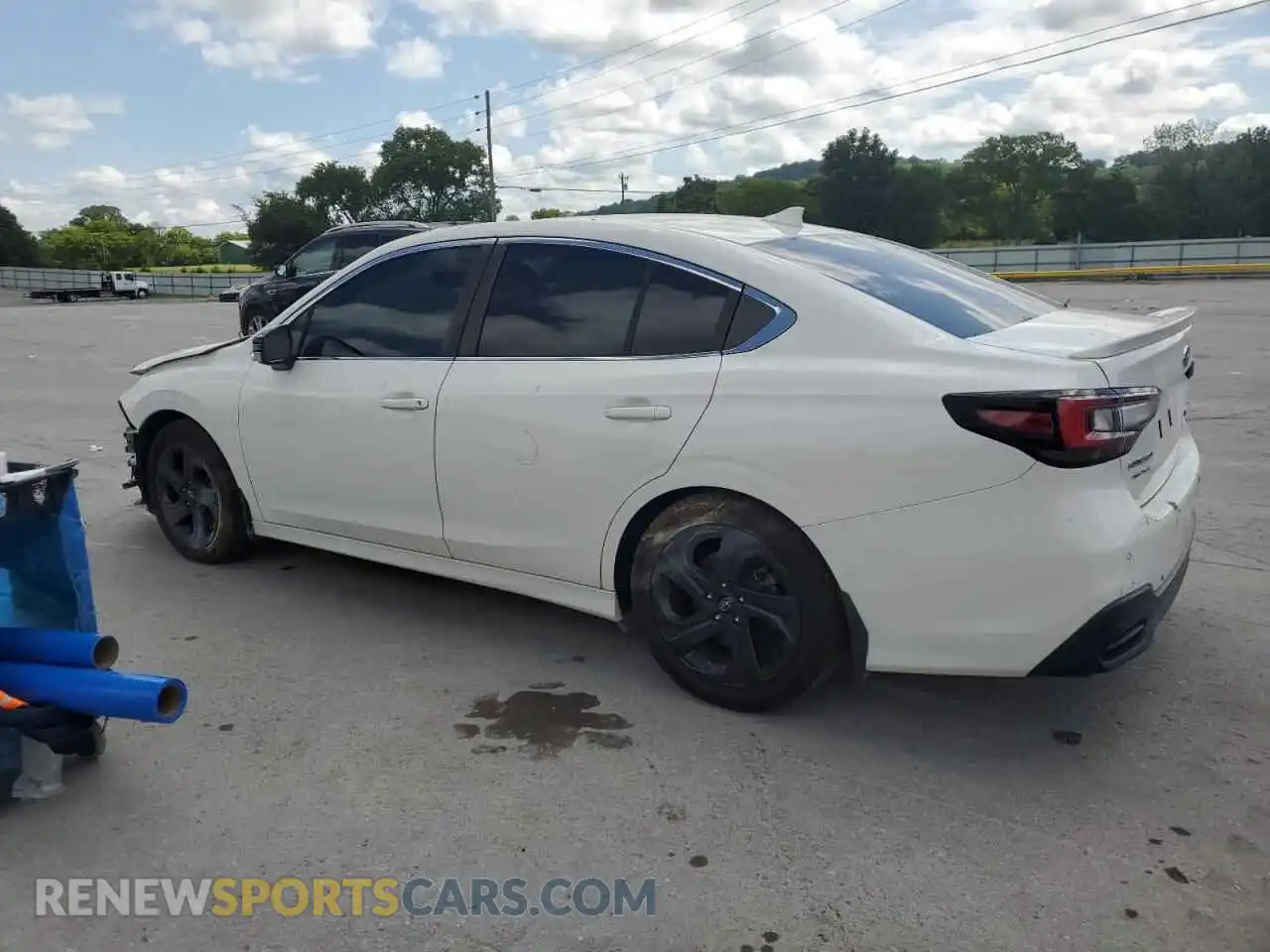 2 Photograph of a damaged car 4S3BWAH67M3007148 SUBARU LEGACY 2021