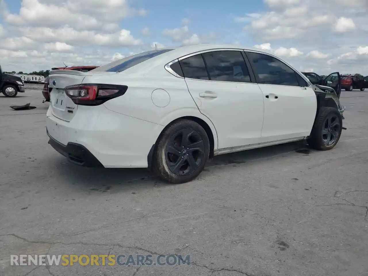 3 Photograph of a damaged car 4S3BWAH67M3007148 SUBARU LEGACY 2021