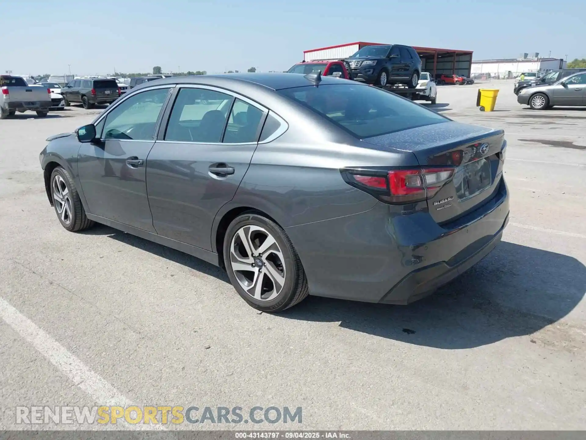 3 Photograph of a damaged car 4S3BWAN60M3013202 SUBARU LEGACY 2021