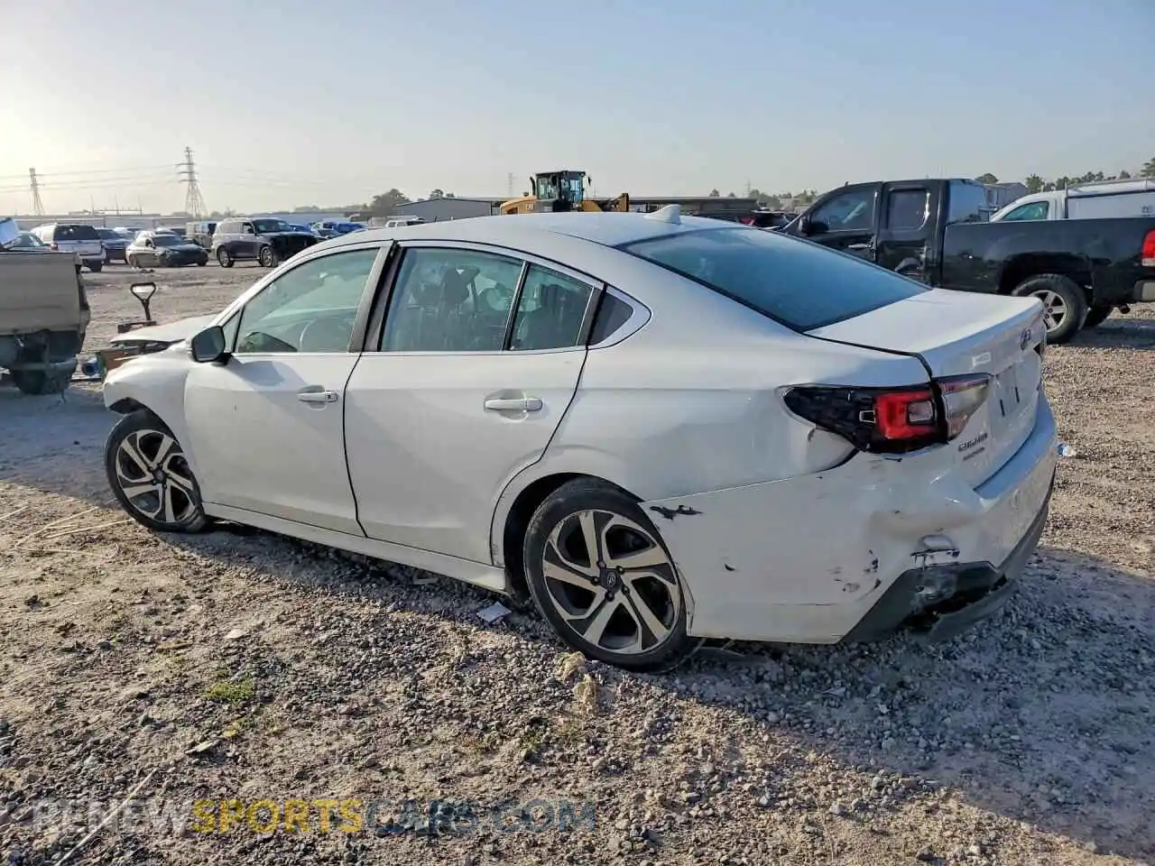 2 Фотография поврежденного автомобиля 4S3BWAN6XM3015815 SUBARU LEGACY 2021