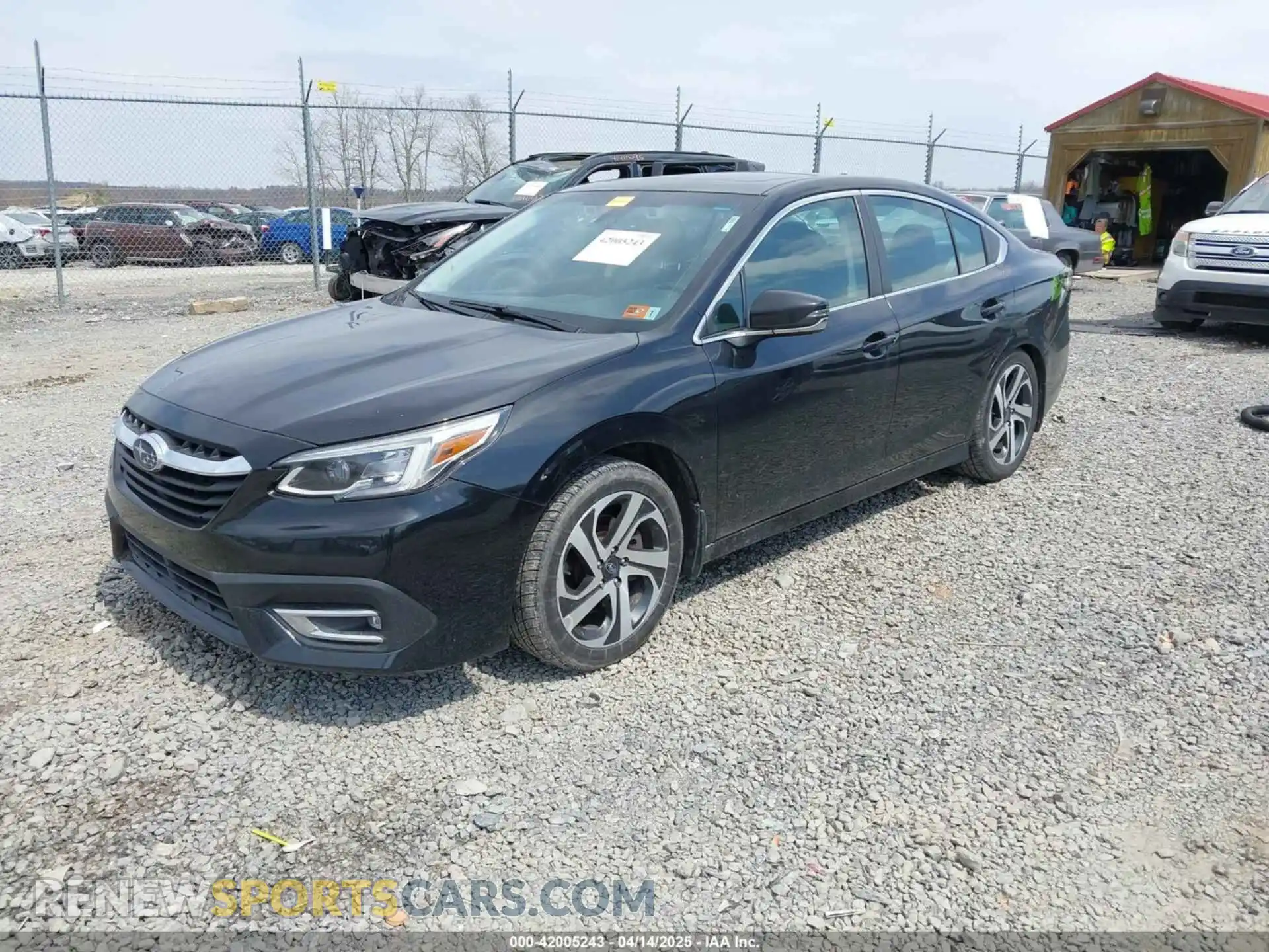 2 Photograph of a damaged car 4S3BWGN66M3003597 SUBARU LEGACY 2021