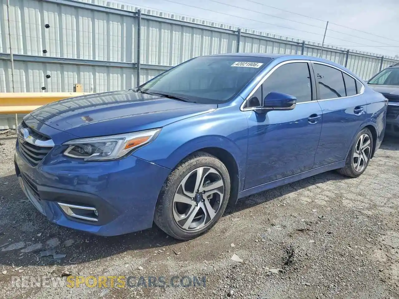1 Photograph of a damaged car 4S3BWGN69M3009765 SUBARU LEGACY 2021