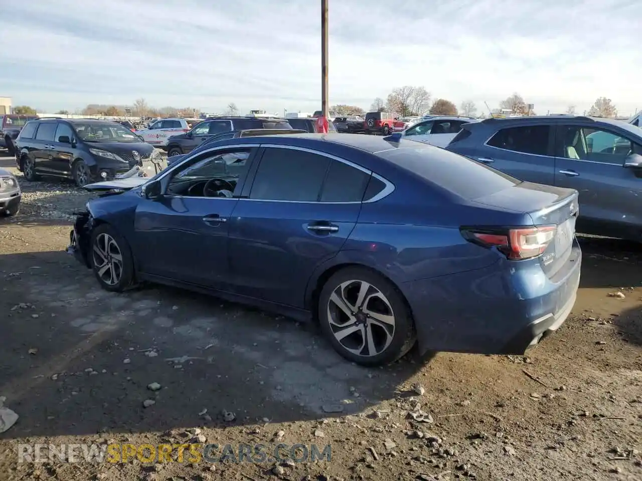 2 Photograph of a damaged car 4S3BWGP64M3009170 SUBARU LEGACY 2021