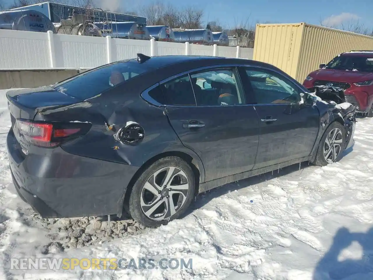 3 Photograph of a damaged car 4S3BWGP66M3008800 SUBARU LEGACY 2021
