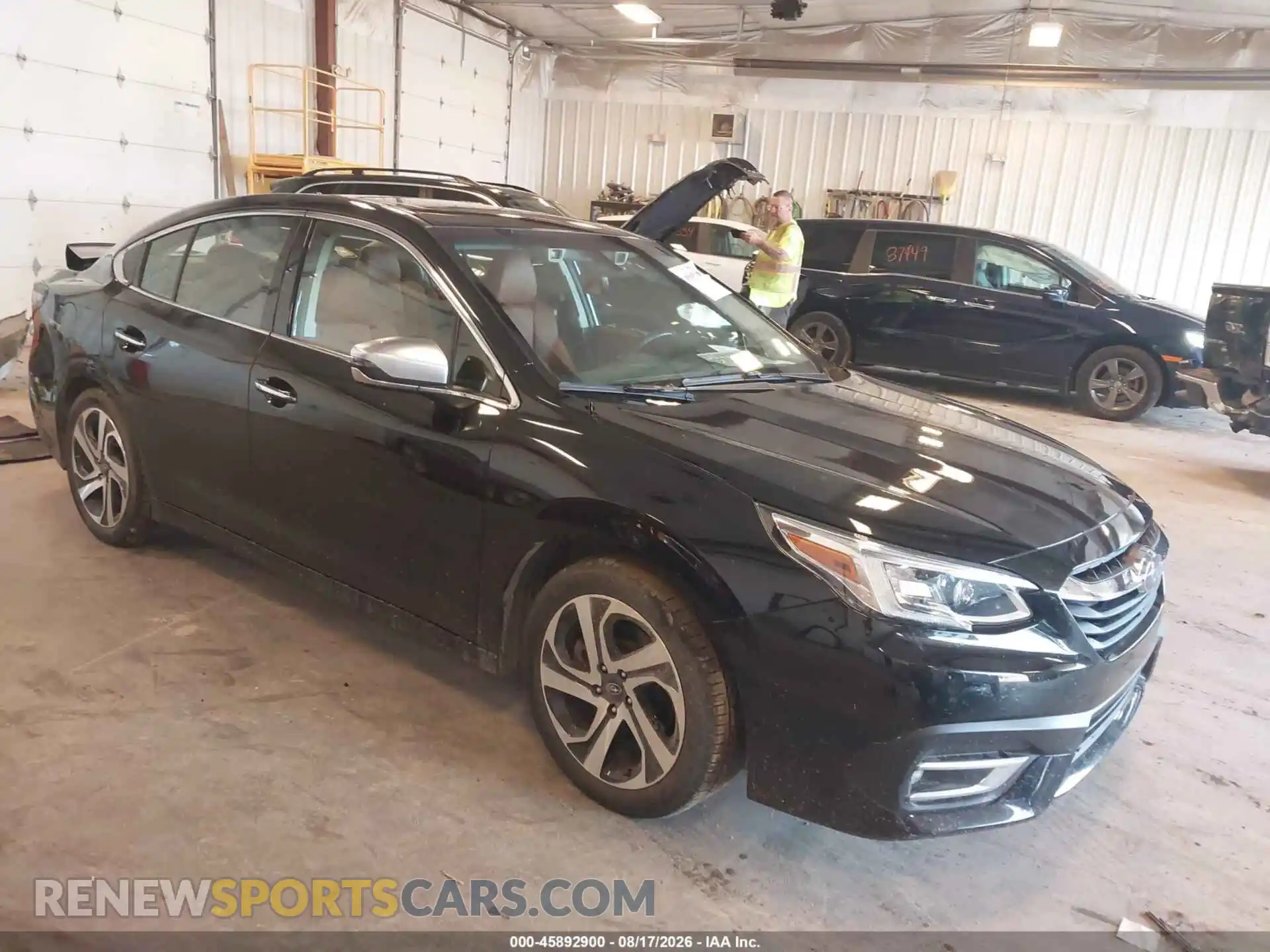 1 fotografías del automóvil dañado 4S3BWGP66M3011583 SUBARU LEGACY 2021