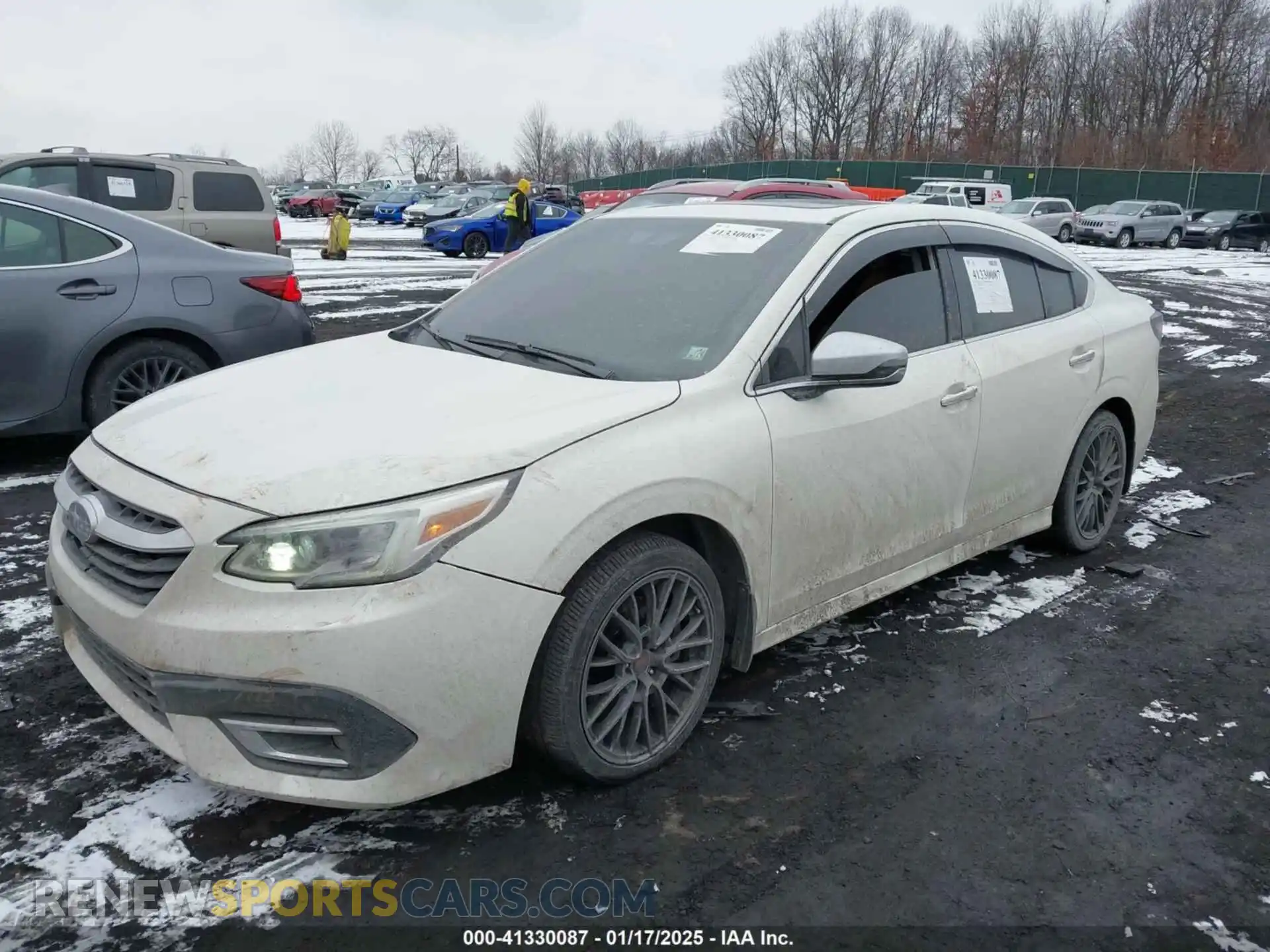 2 Photograph of a damaged car 4S3BWGP67M3007333 SUBARU LEGACY 2021