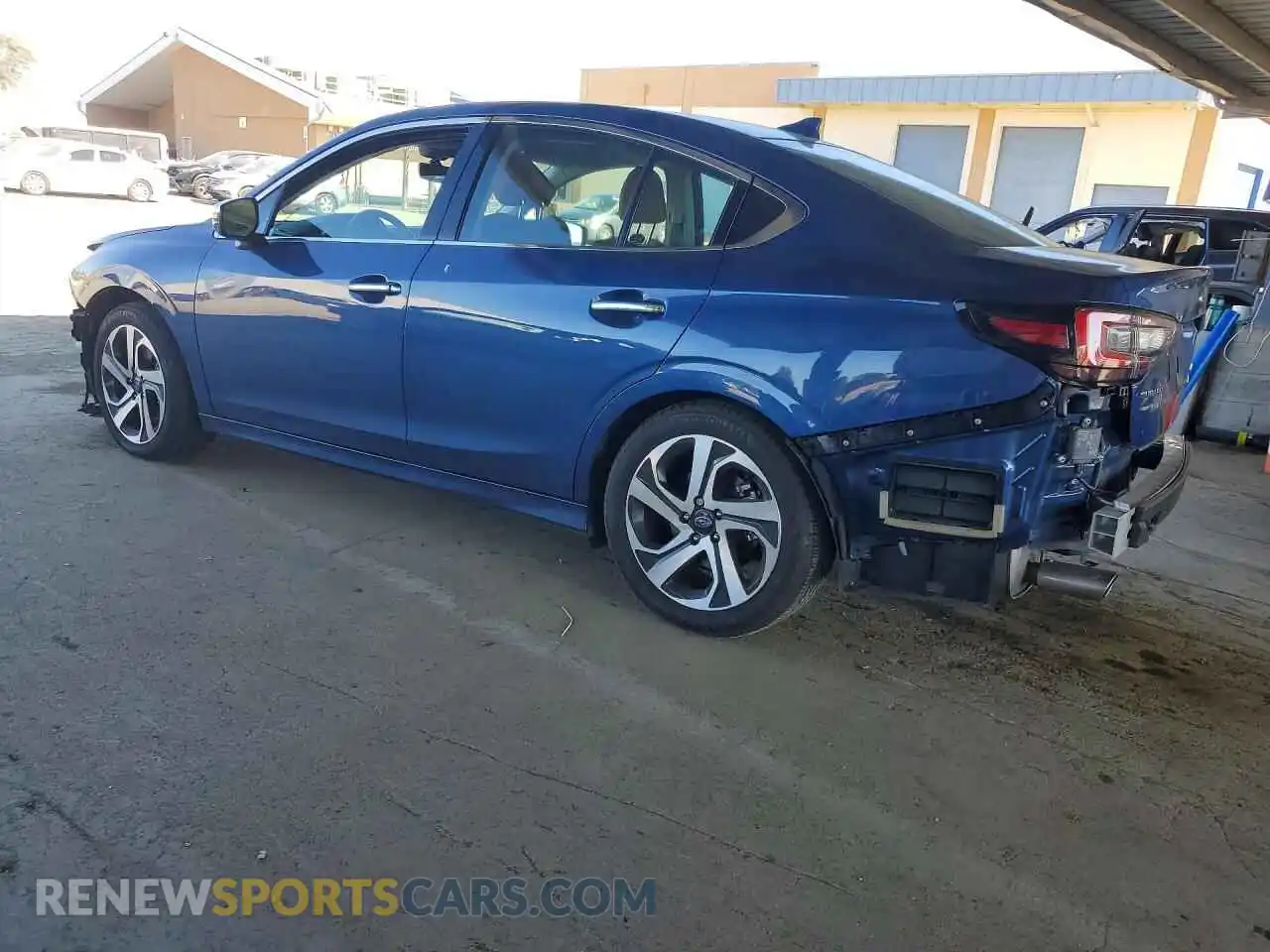 2 Photograph of a damaged car 4S3BWGP67M3009857 SUBARU LEGACY 2021