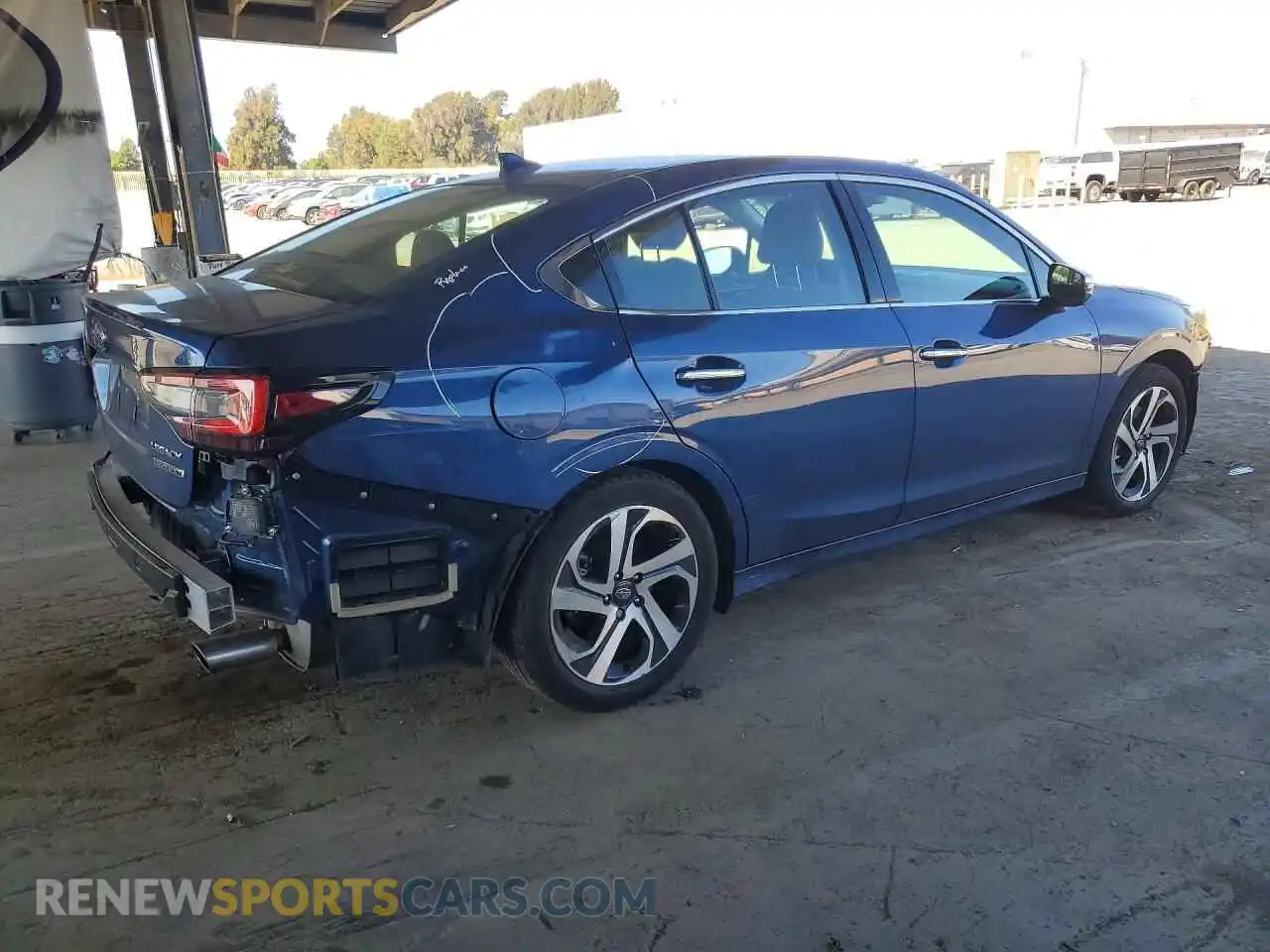 3 Photograph of a damaged car 4S3BWGP67M3009857 SUBARU LEGACY 2021