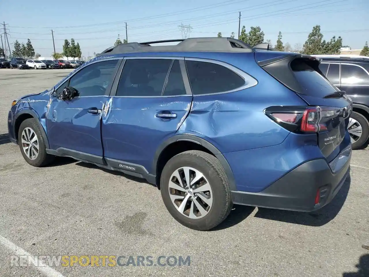 2 Photograph of a damaged car 4S4BTAAC2M3106335 SUBARU LEGACY 2021
