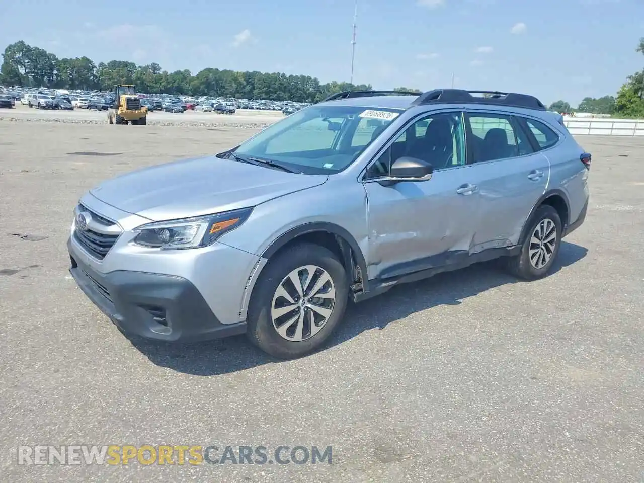 1 fotografías del automóvil dañado 4S4BTAAC8M3201868 SUBARU LEGACY 2021