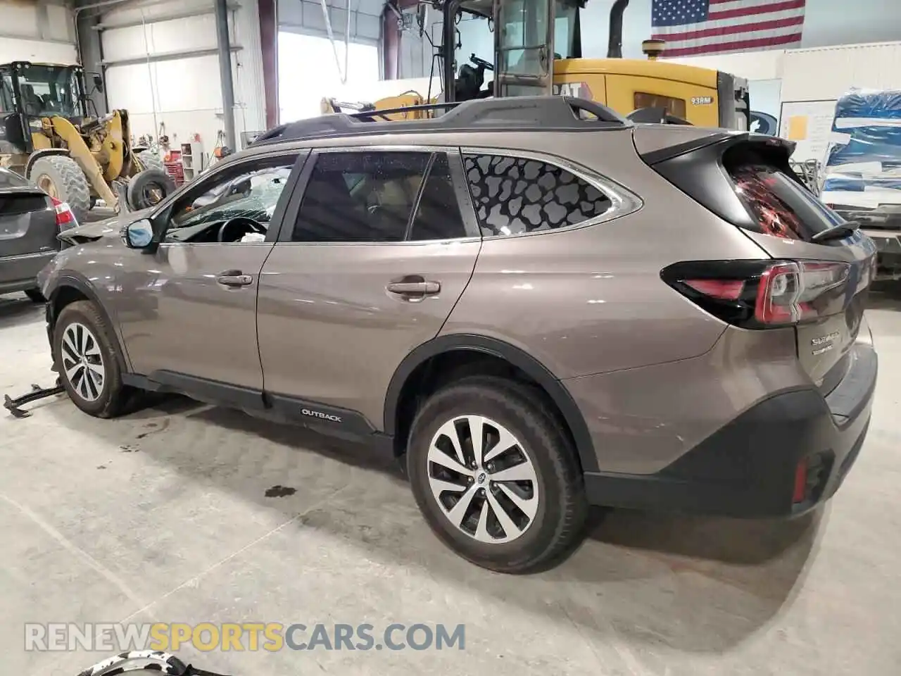 2 Photograph of a damaged car 4S4BTAFC9M3222270 SUBARU LEGACY 2021