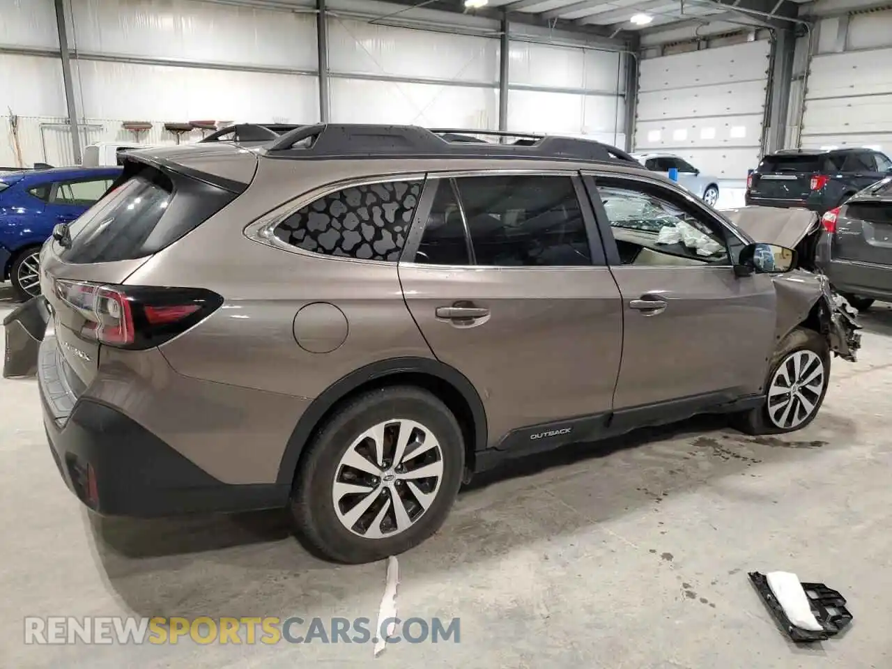 3 Photograph of a damaged car 4S4BTAFC9M3222270 SUBARU LEGACY 2021