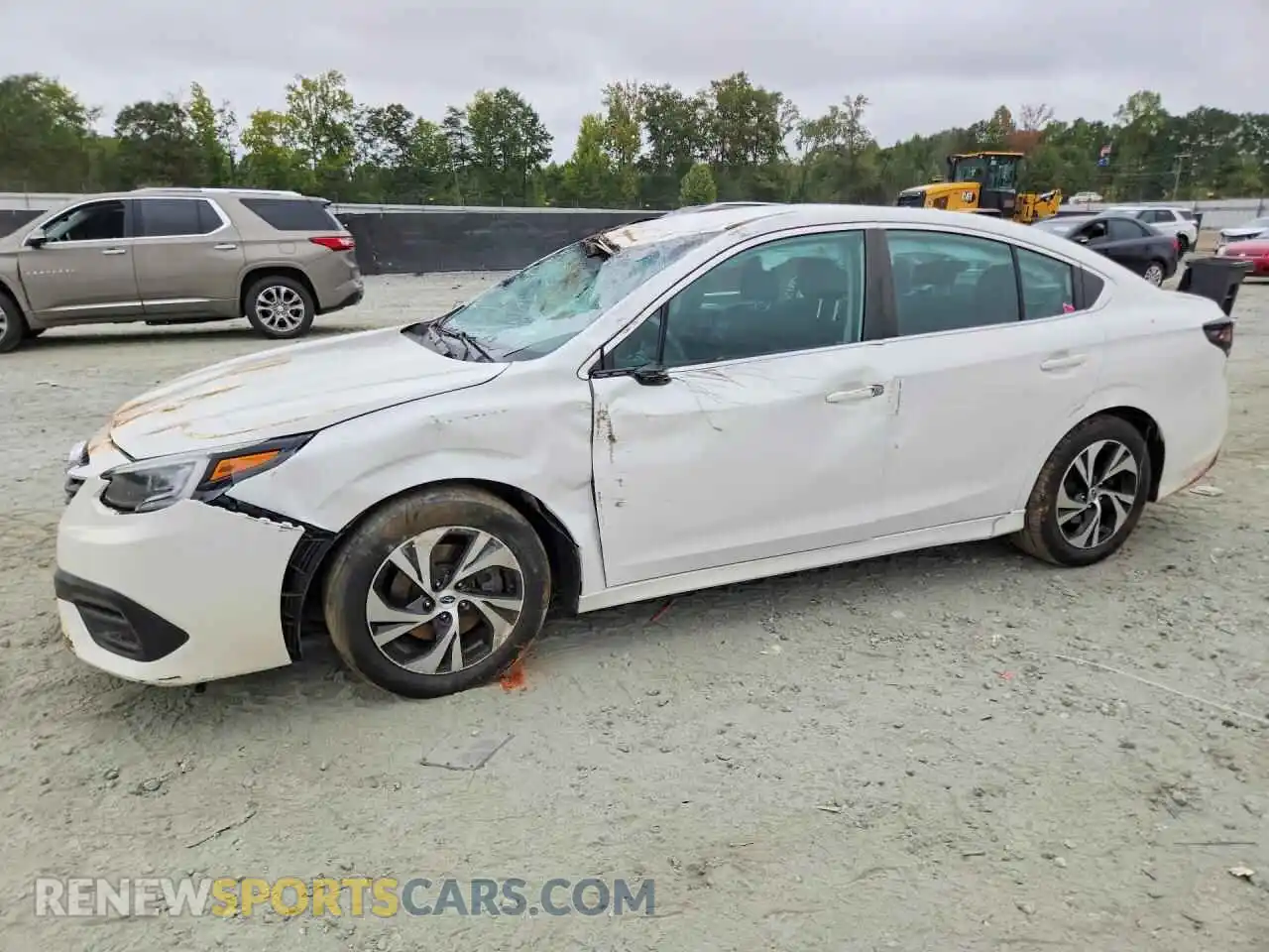1 Photograph of a damaged car 4S3BWAC66N3012012 SUBARU LEGACY 2022