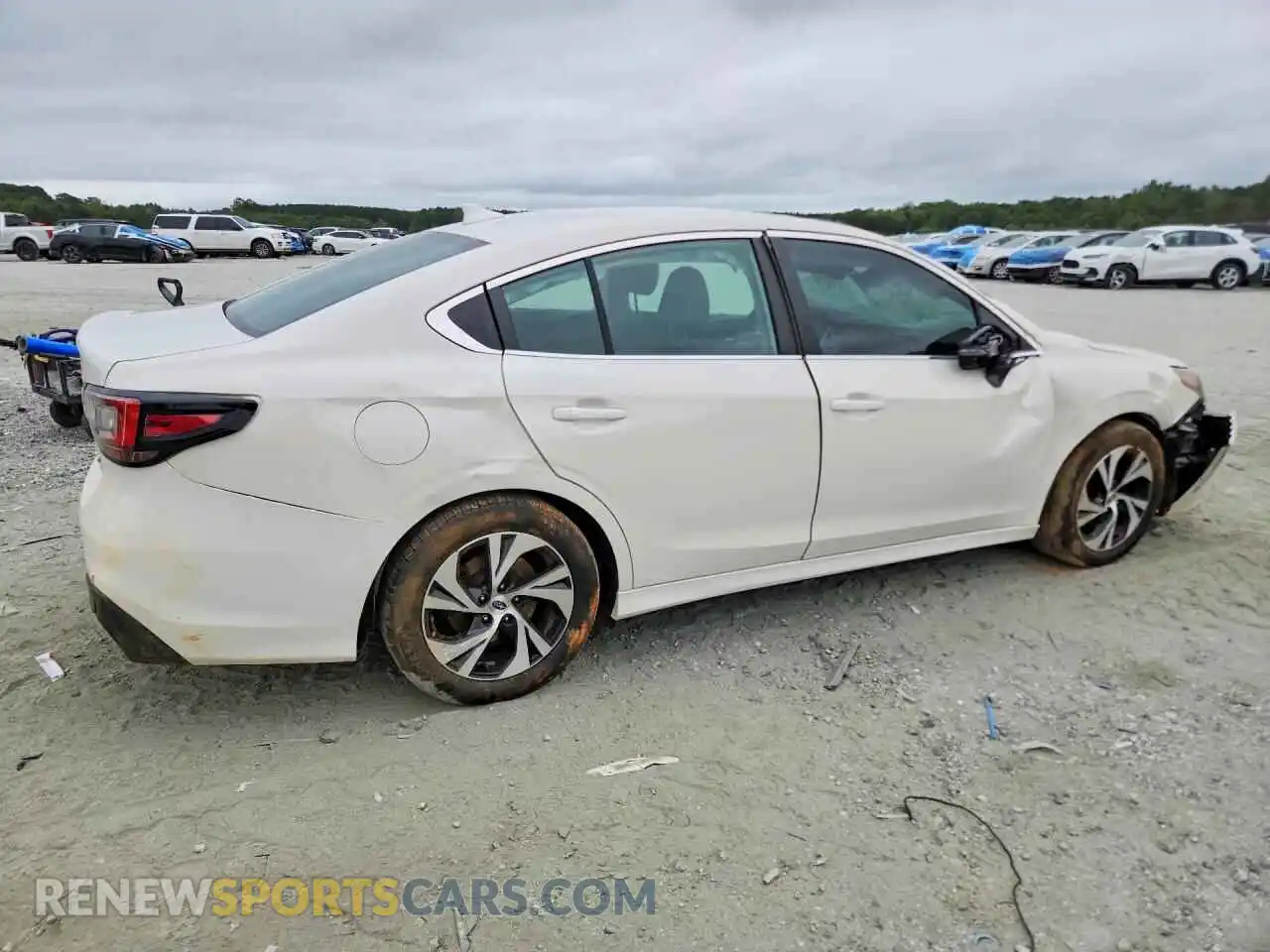3 Photograph of a damaged car 4S3BWAC66N3012012 SUBARU LEGACY 2022