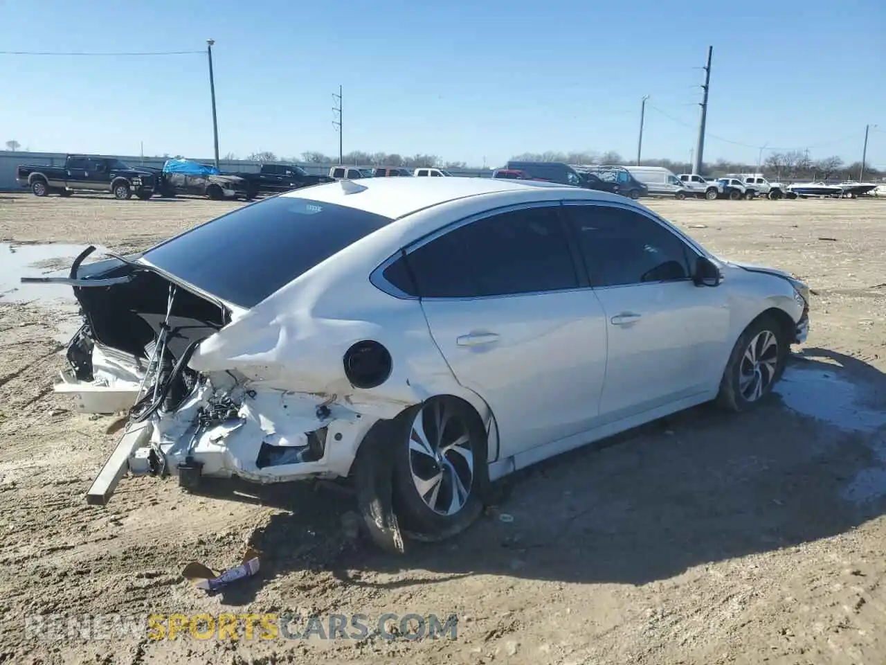 3 Photograph of a damaged car 4S3BWAF60N3013233 SUBARU LEGACY 2022
