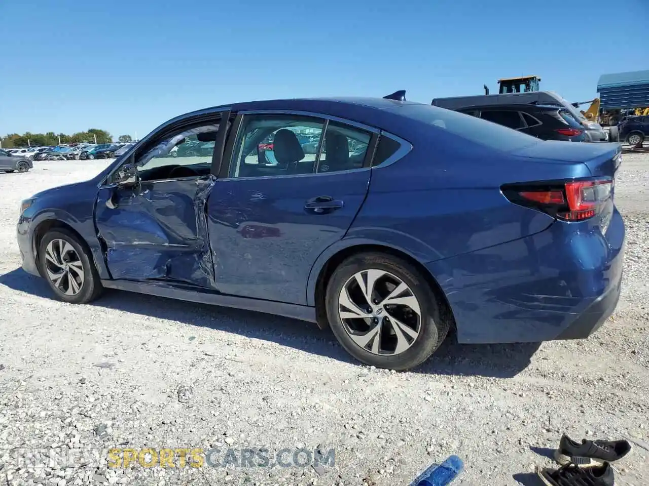 2 Photograph of a damaged car 4S3BWAF66N3014449 SUBARU LEGACY 2022