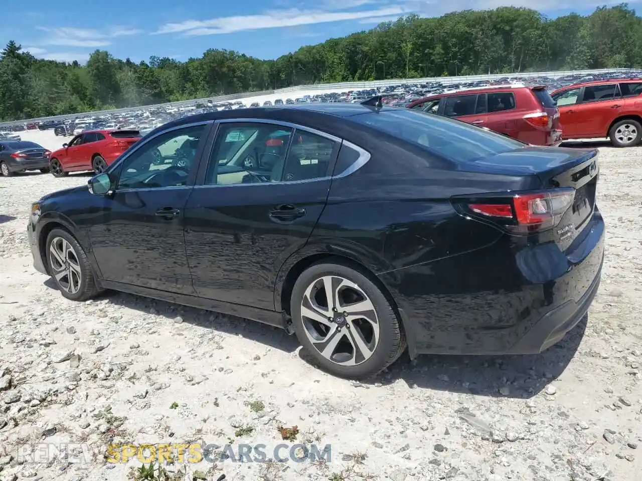2 Photograph of a damaged car 4S3BWAM62N3024849 SUBARU LEGACY 2022