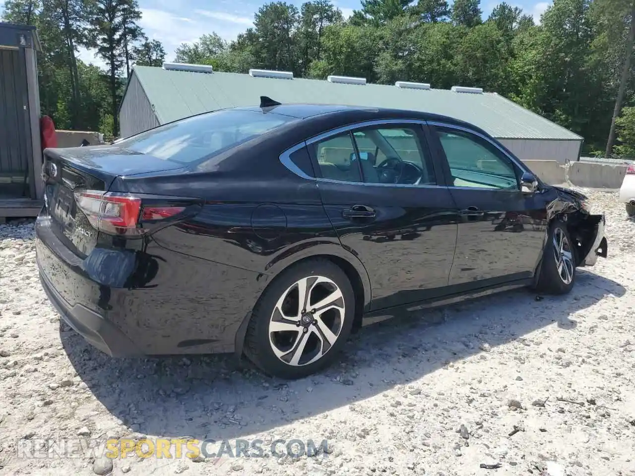 3 Photograph of a damaged car 4S3BWAM62N3024849 SUBARU LEGACY 2022