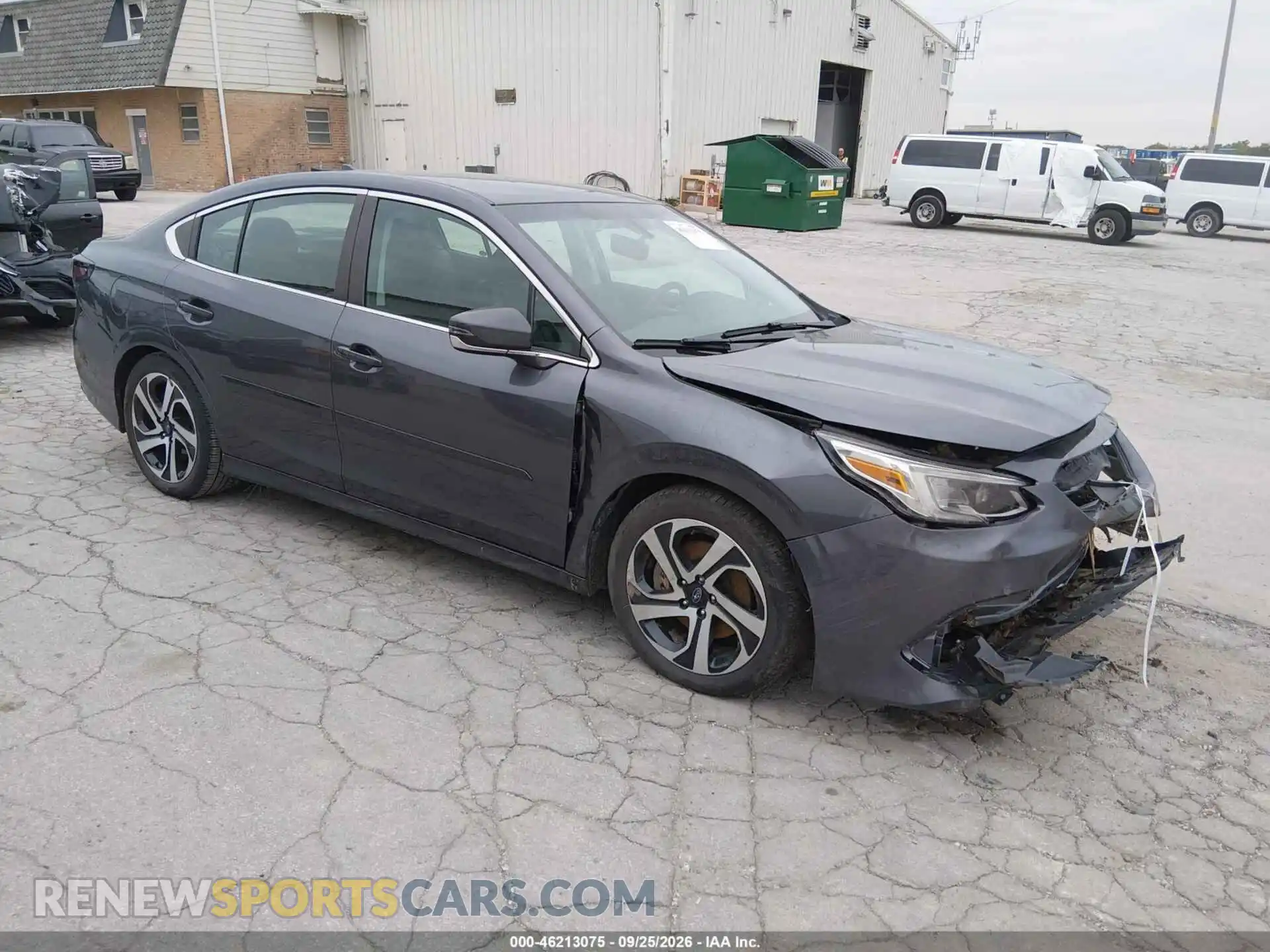 1 fotografías del automóvil dañado 4S3BWAM65N3005258 SUBARU LEGACY 2022